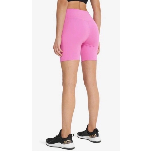 Nike Women's ONE 7'' High-Rise Gym/Yoga/Biker Shorts Size XL Pink DV9022-675 EC - Picture 3 of 8